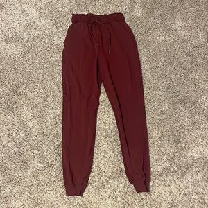 Stretch High-Rise Jogger, full length.